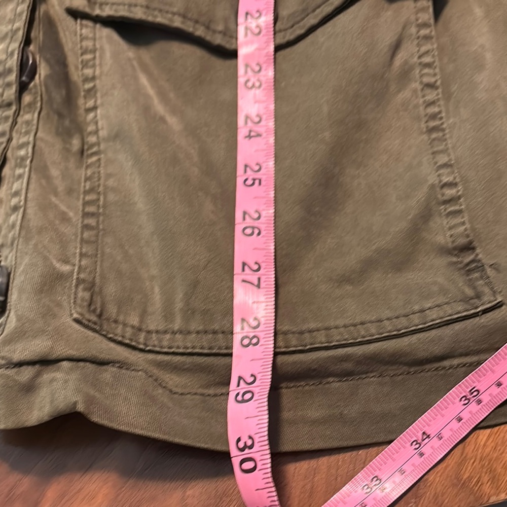 Lucky Brand Olive Night Utility distressed Jacket in XL - Picture 11 of 14